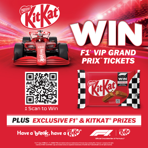 Win F1 VIP Grand Prix Tickets Plus Other of Prizes