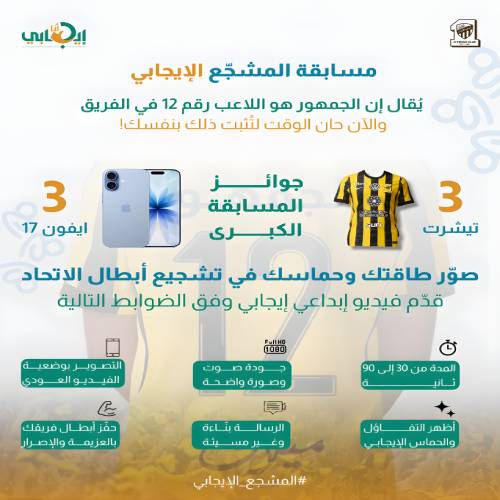 مسابقة المشجع الإيجابي