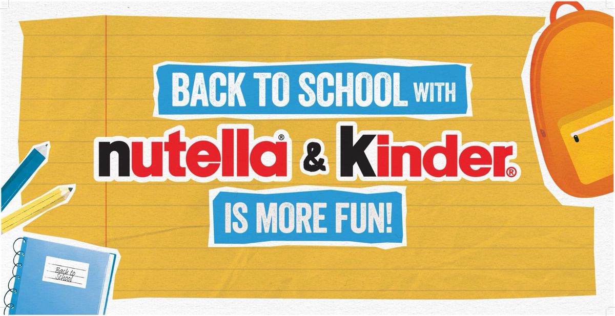Kinder Nutella BTS
