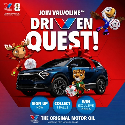 join valvoline drivenquest